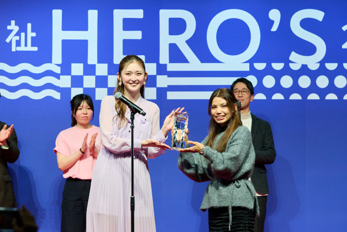 「社会福祉ヒーローズ」愛知県清須市ラマ・サビナさん(30歳)が日本一に