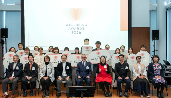 ウェルビーイングアワード、JTB・重機ファンダム・九電がグランプリ
